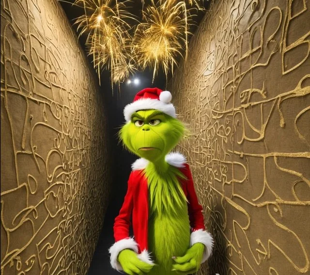 Новогодние Прятки с Гринчем