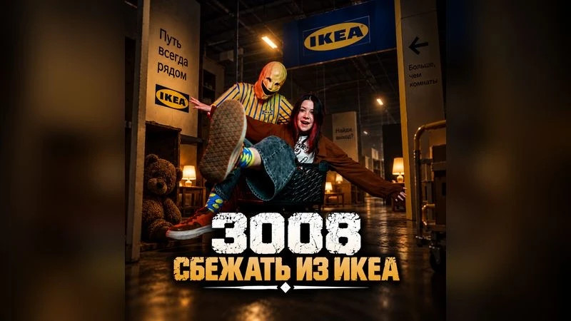 3008. Сбежать из IKEA